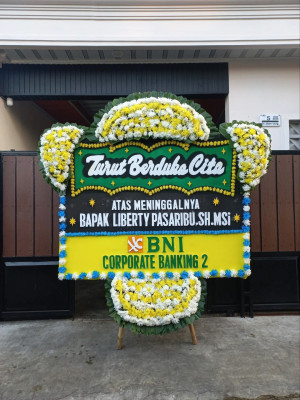 Papan Bunga Duka di Tanjung Muda