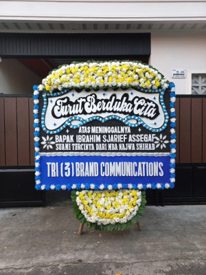 Papan Bunga Duka di Tanjung Muda